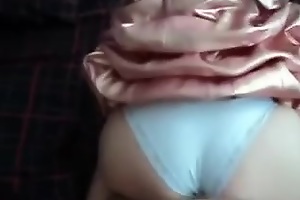 beautiful real Amateur sex, gorgeous married Mature around left side dress and white panties, moaning, nakajimas ass on the member lover, she fingertips pushing the ass, anal,orgasms, moaning, Tongue-lashing