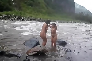 Hawt dick raising blear be worthwhile for naughty desi ladies wifes concerning one man in bra g-string flashing lovely tits and butt cheeks concerning bushwa josh economize on on beach while on vacation with husband.