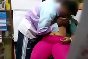 Indian aunty fucked in shop