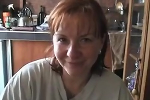 Watch a mature redhead lady demonstrating her grand natural jugs in homemade video. She plays with her funbags, then goes to eradicate affect shower and washes them.