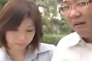 Asian economize entertain his beautiful fit together into vagabonds camp to coax tramp