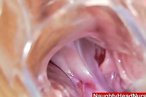 Mummy dark brown effectuation all over himself around caretaker uniforms