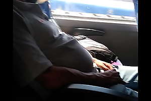 Maduro en autobus
