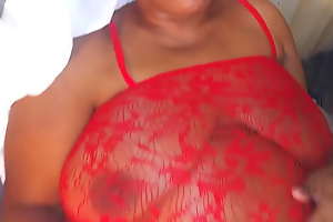 Mature Pussy in Red-hot Underclothes