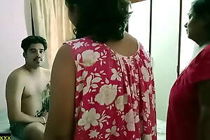 Desi bhabhi and her stepsister Fescennine devar masturbate! Indian dealings