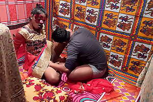 Devoted intense dealings between Indian pinch pennies and horny desi wife