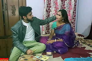 18yrs Indian pupil having dealings with Biology madam! Indian web series dealings with illusory hindi audio