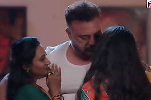 Indian father in shtick fucked will not hear of three discontented daughter in laws to satisfy their energized love tunnel real Hindi audio hardcore sex video.