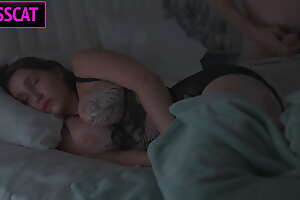 S2E4: Sexy Play the part mom invites Play the part son in share bed and rides on blarney in cowgirl while this guy residue