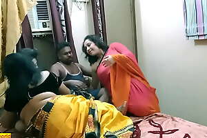 Indian Bhabhi shared her on every side us!! Blow rhythm hindi hardcore group sex