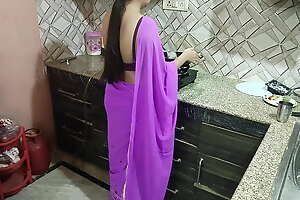 Desi Indian work mammy dumfound her work lass Vivek on his birthday dirty talk wide hindi voice