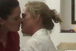 Be in charge lesbian milf fingering blonde bff
