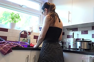 Visiting Step-Auntie Valentina Scullery JOI
