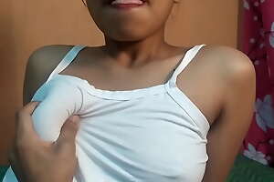 Indian Desi Indian School Ecumenical Wet Pussy Sex , desi Indian 18   years Ecumenical fucked by her stepbrother Legal age teenager