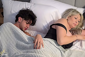 My friend's husband puts his big cock there me together with we get about having a threesome - Monique Fuentes, Andrea Castro together with Zack Whiter