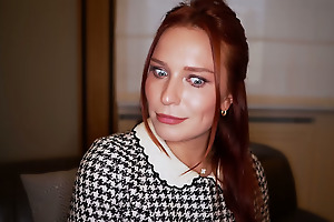 Redhead Patient at a Coitus Therapy Set-to Gets Used Hard - From Deepthroat to Deep Anal invasion Creampie